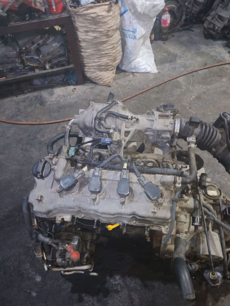 Engine + AT Nissan QG18 used in Sharjah — photo 5