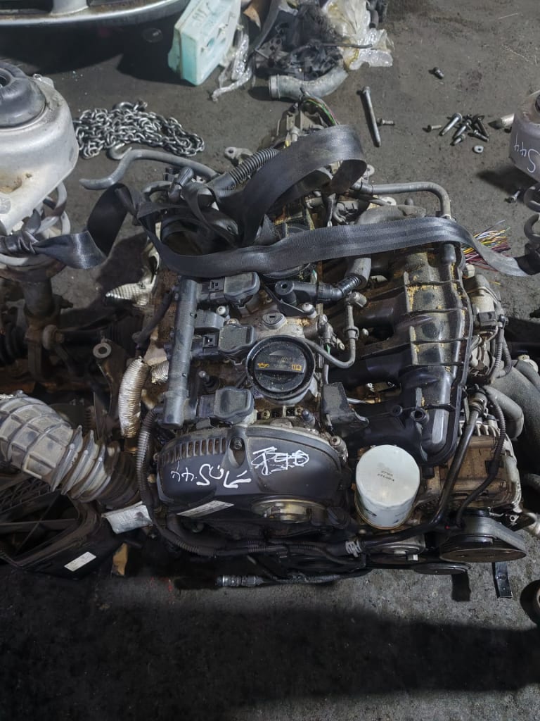 Engine + AT Audi CDH used in Sharjah — photo 5