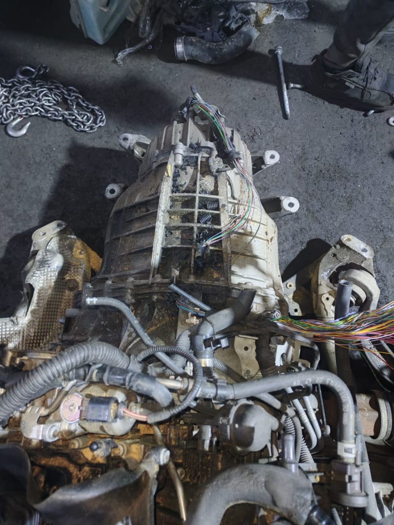 Engine + AT Audi CDH used in Sharjah — photo 2