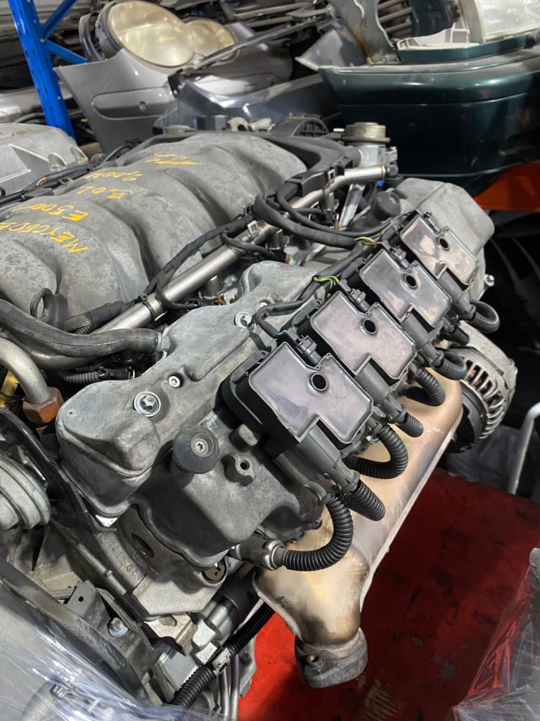 Engine + AT Mercedes-Benz 113.967 used in Sharjah — photo 2