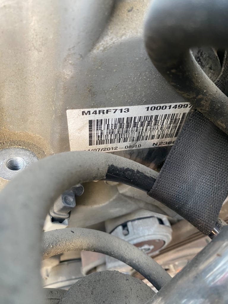 Engine + AT Renault M4RF713 used in Sharjah — photo 5