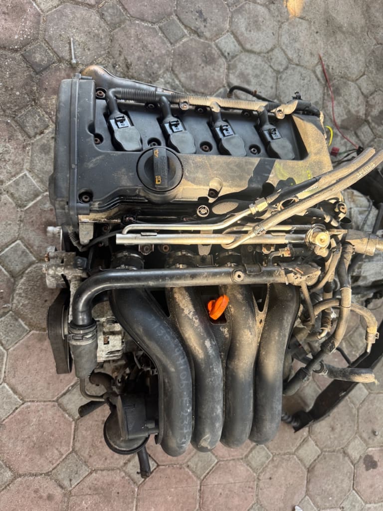 Engine + AT Audi ALT used in Sharjah — photo 2