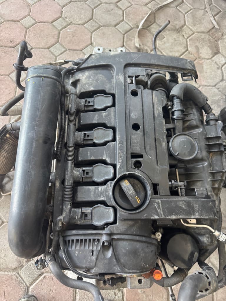 Engine + AT Audi BYT used in Sharjah — photo 2