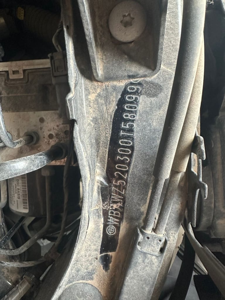 Engine + AT BMW B47D20A F25 used in Sharjah — photo 3