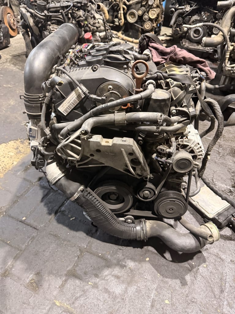 Engine + AT Volkswagen CDA used in Sharjah — photo 2