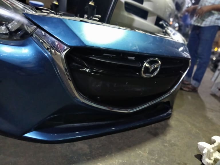 Nose cut Mazda Demio used in Sharjah — photo 2