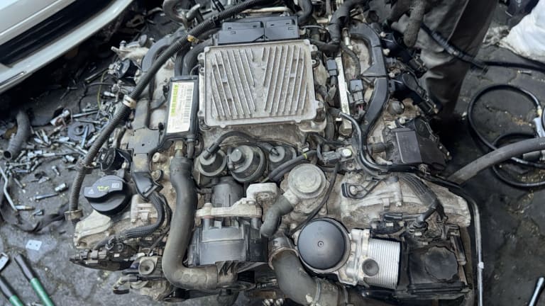 Engine + AT Mercedes-Benz 272.971 W204 used in Sharjah — photo 2