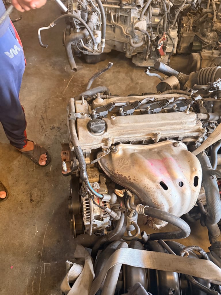 Engine Toyota 2AZ used in Sharjah — photo 2
