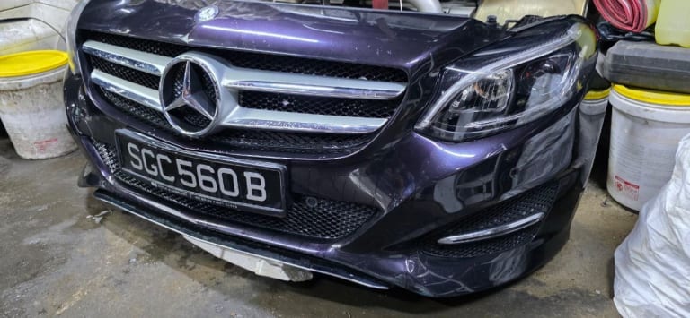 Nose cut + Hood + Fender Mercedes-Benz B-Class used in Sharjah — photo 2
