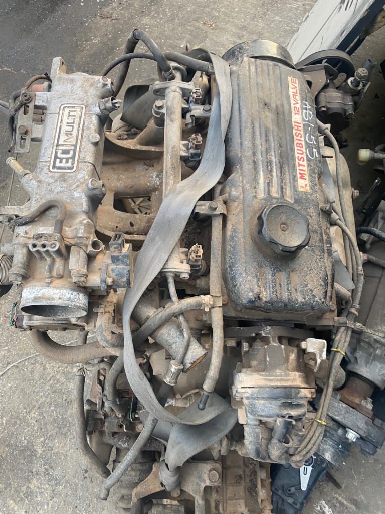 Mitsubishi ДВС МКПП 4G15