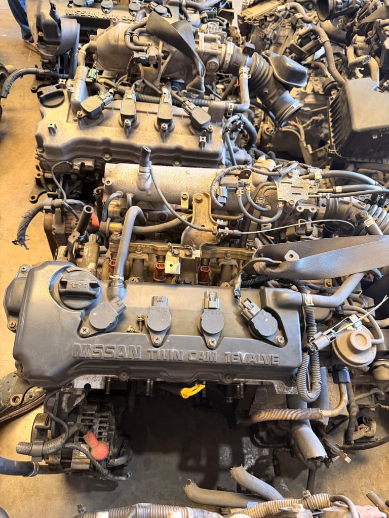 Nissan ДВС АКПП QG18