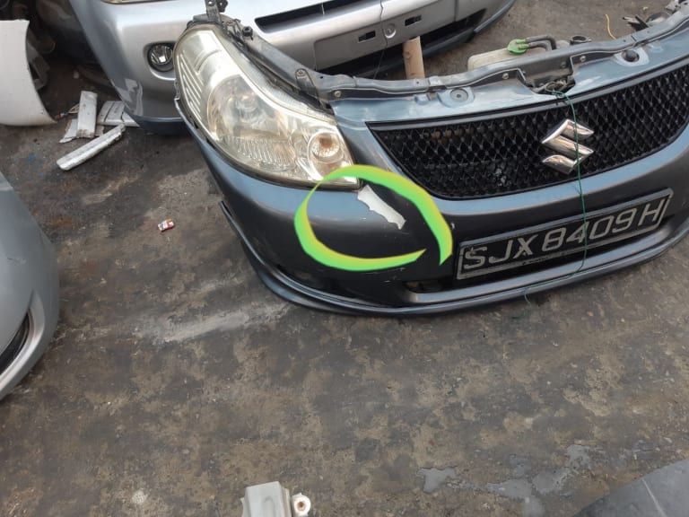 Nose cut Suzuki SX4 used in Sharjah — photo 2