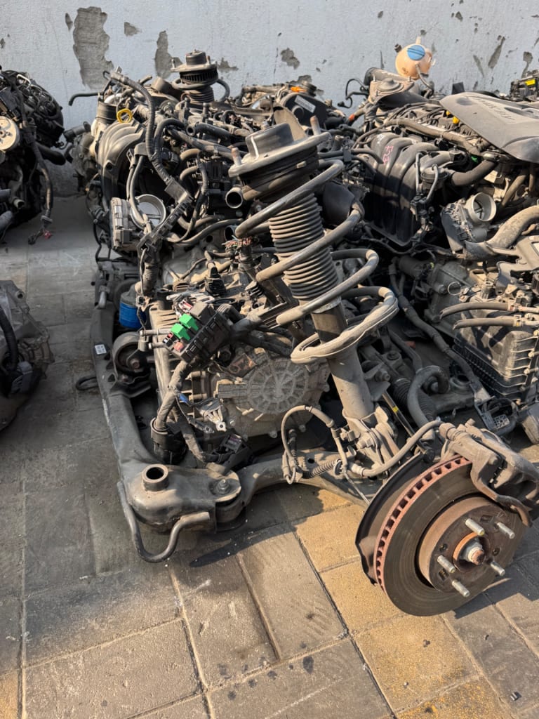 Engine + AT + Suspension Kia Cerato G4KD used in Sharjah — photo 2