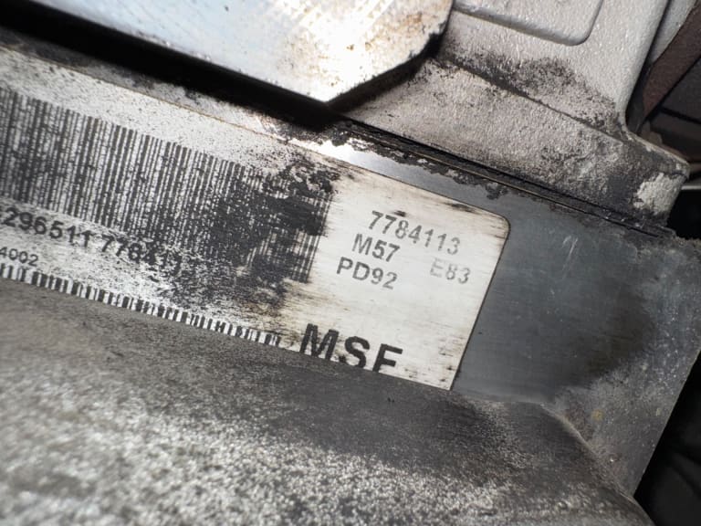 Engine + AT BMW X3 M57 used in Sharjah — photo 5