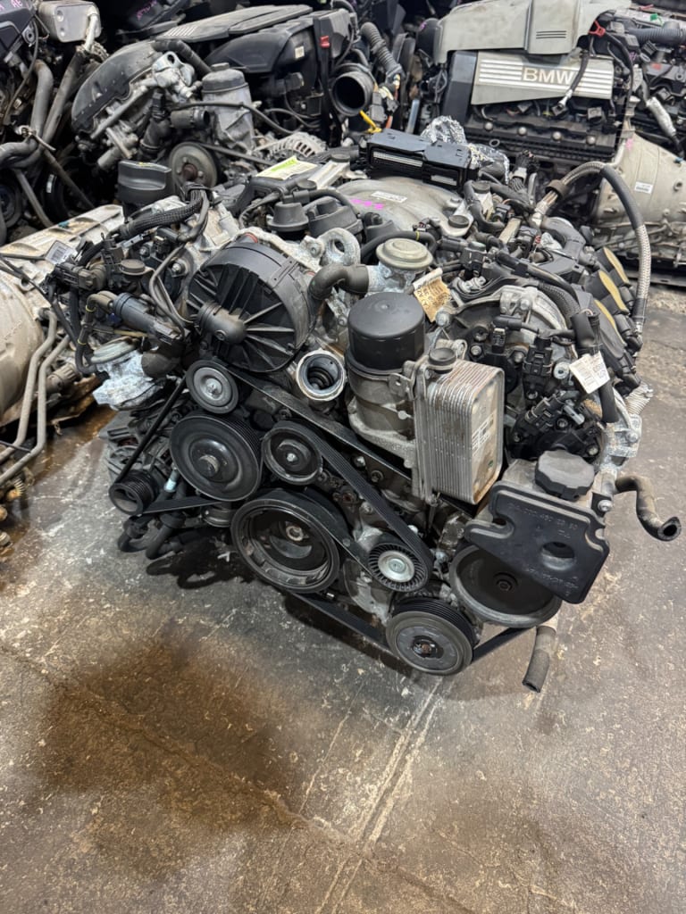 Engine + AT Mercedes-Benz C-Class 272.960 used in Sharjah — photo 2