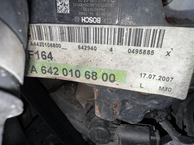 Engine + AT Mercedes-Benz 642.940 used in Sharjah — photo 2