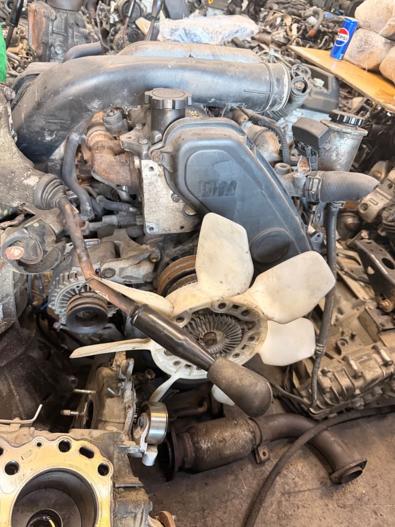Engine Toyota 1KZ-TE 1KZTE used in Sharjah — photo 2