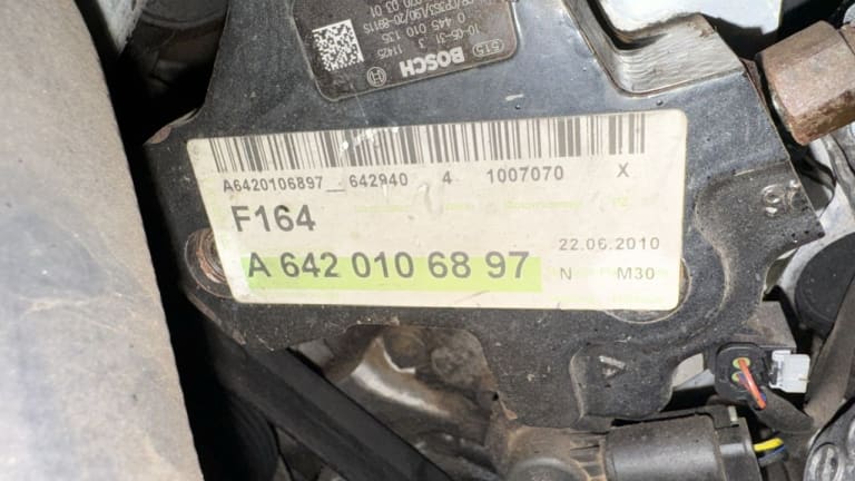 Engine + AT Mercedes-Benz 642.940 GL164 used in Sharjah — photo 5