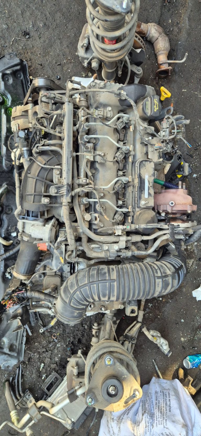 Engine + AT Hyundai D4HA used in Sharjah — photo 7