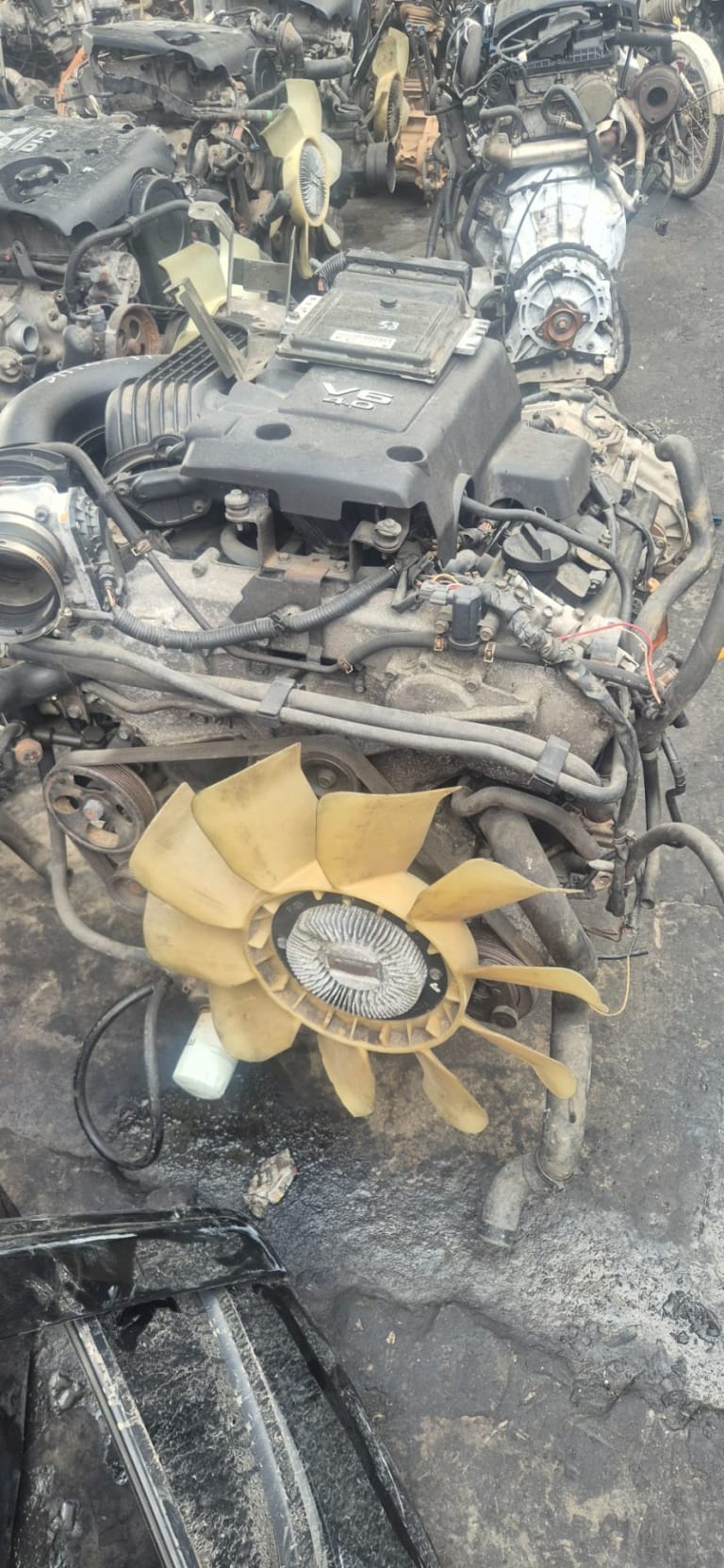 Nissan ДВС АКПП 4ВД VQ40(1600 без акпп)Эндоскопия