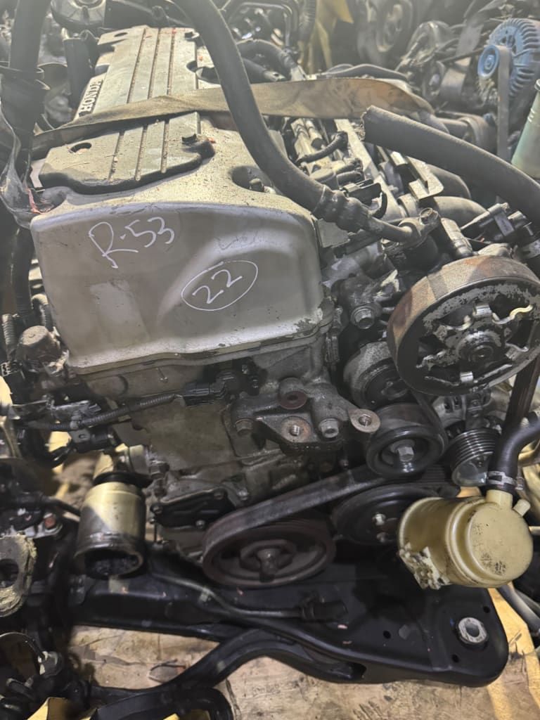 Engine + AT Honda K24Z2 used in Sharjah — photo 2