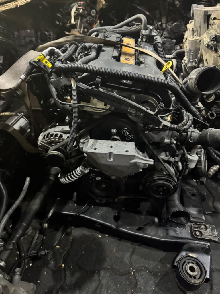Engine + AT Chevrolet U14NFT used in Sharjah — photo 2