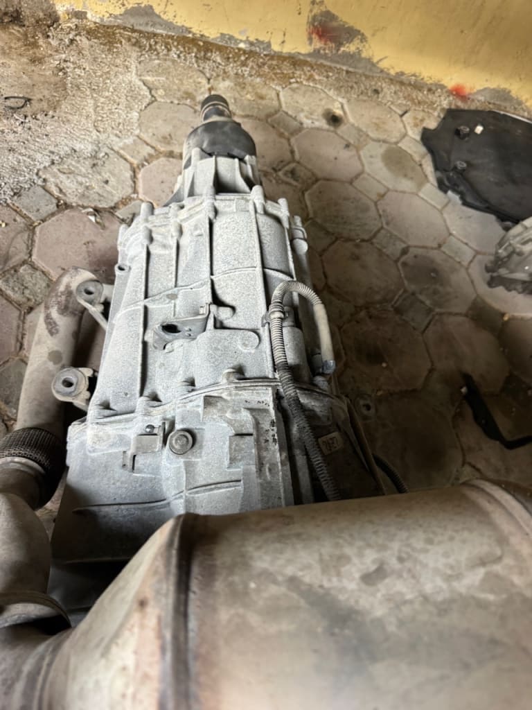 Engine + AT Audi CCW used in Sharjah — photo 6