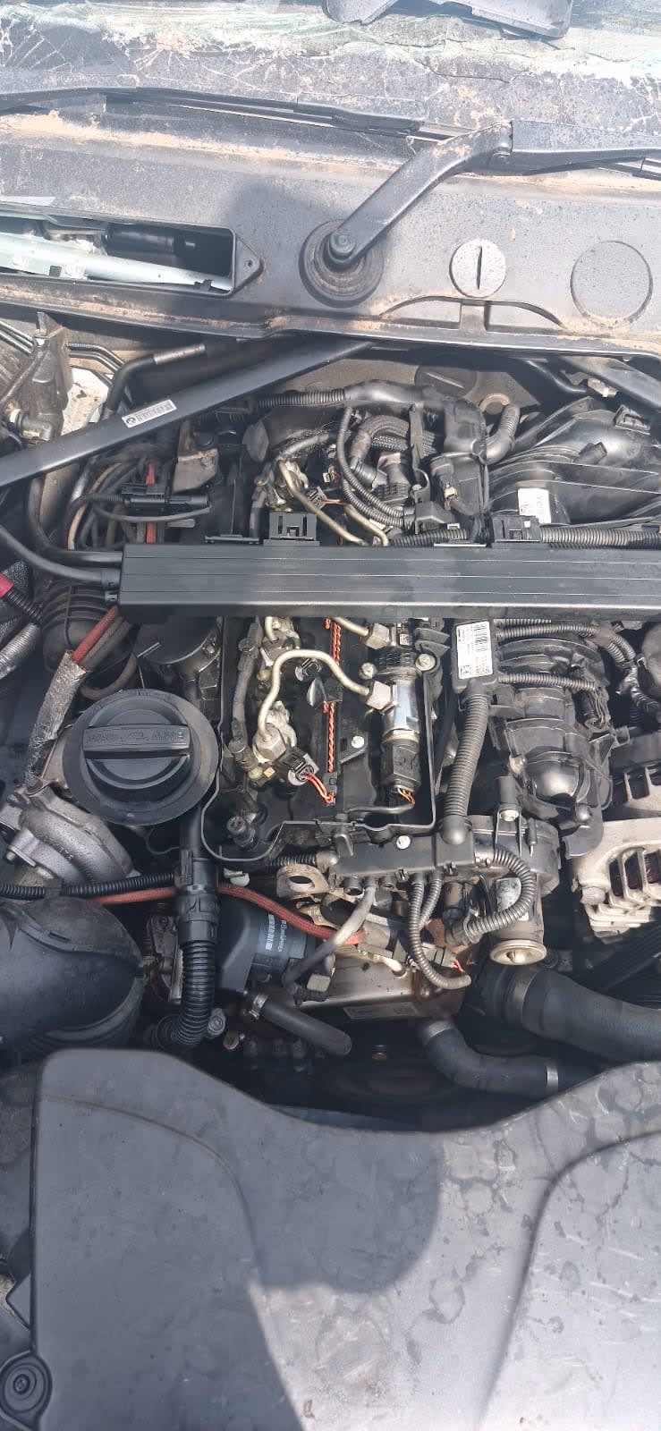 Engine + AT BMW 1-Series N47D20B used in Sharjah — photo 2