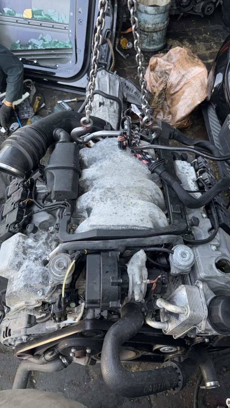 Engine + AT Mercedes-Benz 113.965 used in Sharjah — photo 2