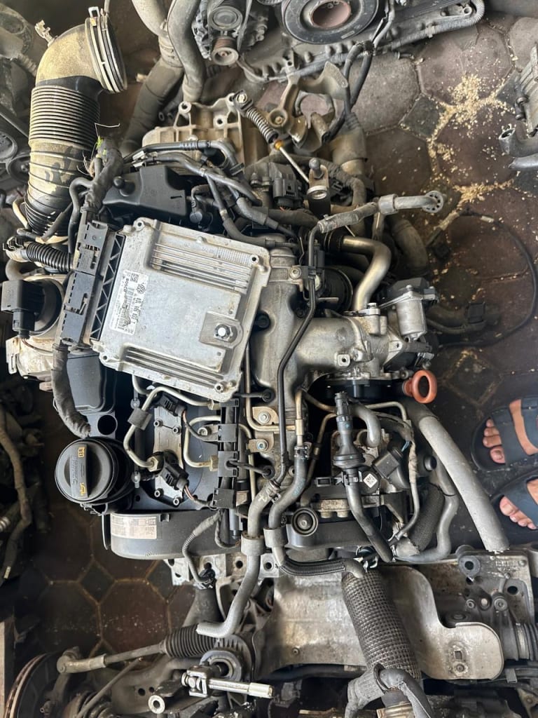 Engine + MT Volkswagen CBA used in Sharjah — photo 6