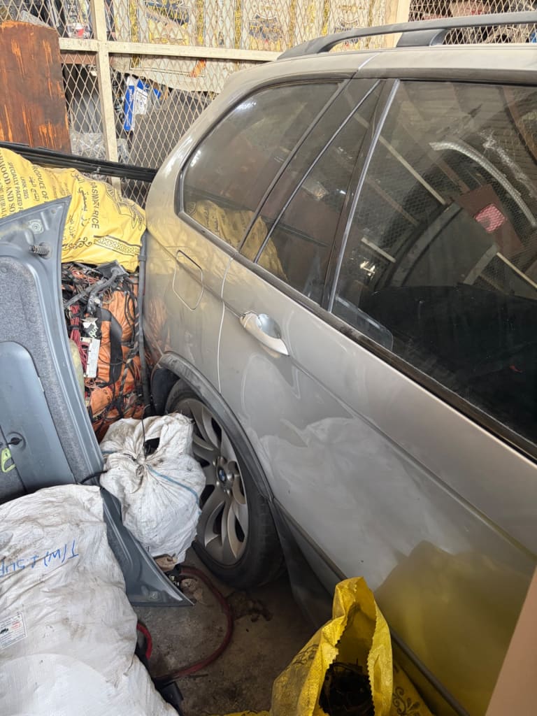 Engine BMW X5 E53 N62B48 used in Sharjah — photo 2