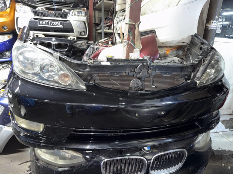 Bumper + Headlights Toyota Camry