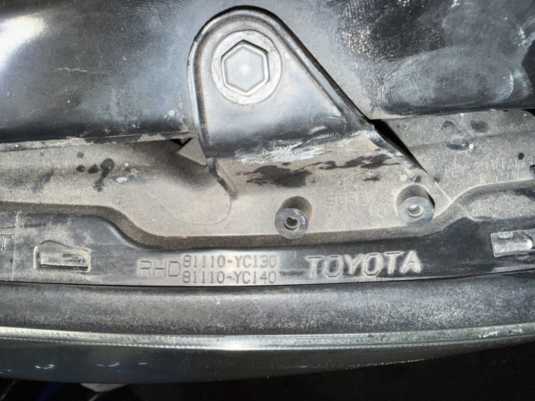 Bumper + Headlights Toyota Camry used in Sharjah — photo 7