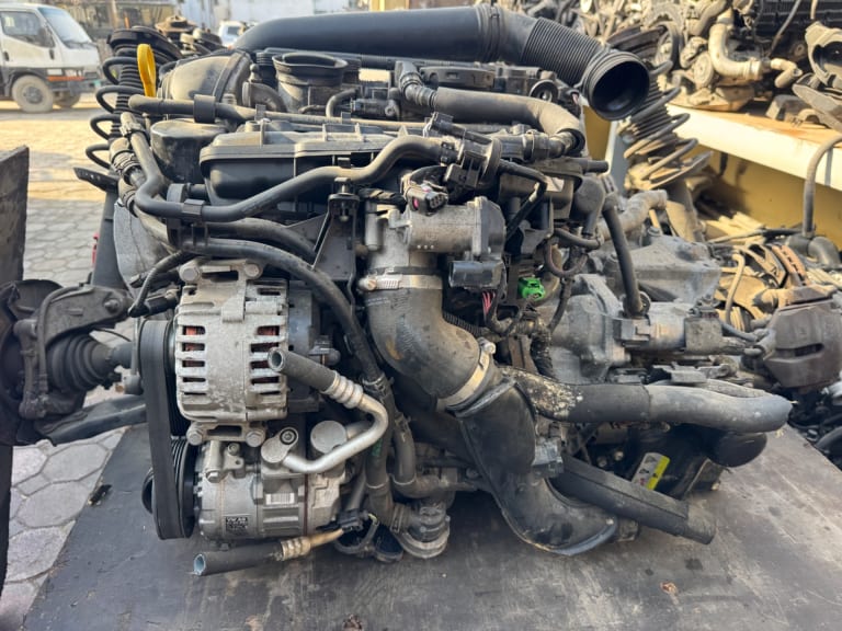 Engine + AT Audi CDA used in Sharjah — photo 2