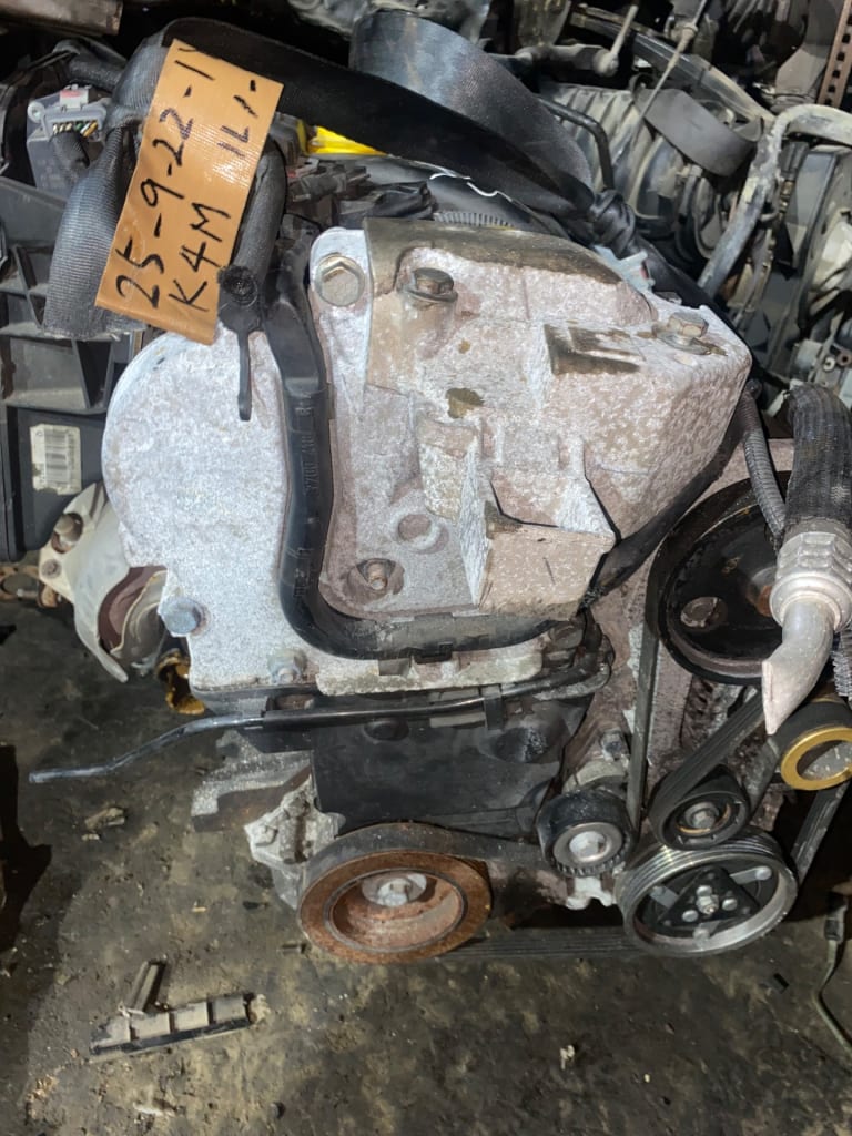 Engine + MT Renault K4M A752 used in Sharjah — photo 3
