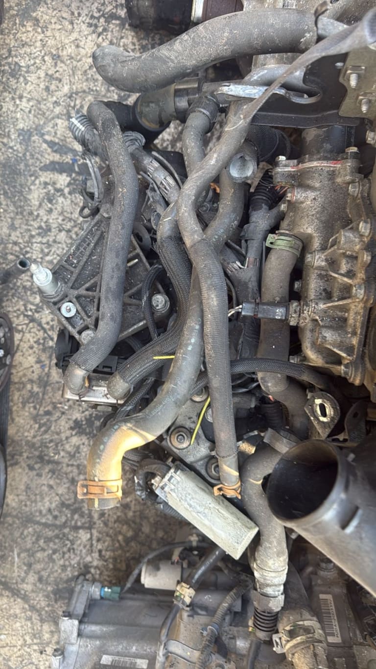 Engine + AT Renault K4M B753 used in Sharjah — photo 4