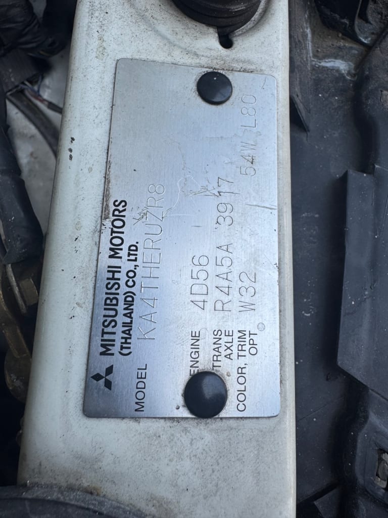 Engine + AT Mitsubishi L200 4D56 used in Sharjah — photo 4