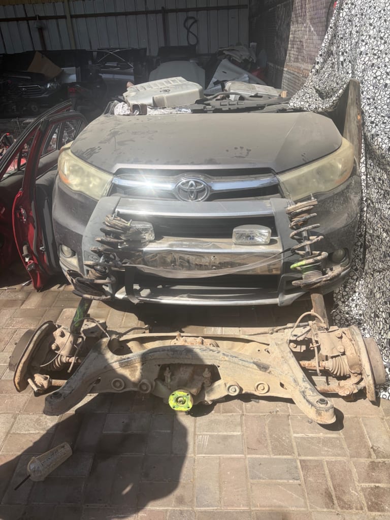 Toyota Highlander Ноускат правый руль‼️