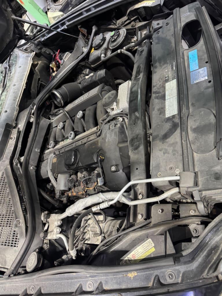 Engine + AT BMW N52B30AF E70 used in Sharjah — photo 2