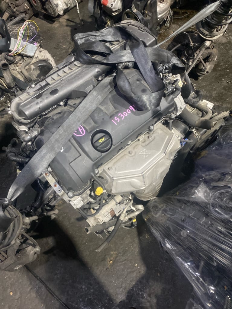 Engine + AT Peugeot PSA5F01 used in Sharjah — photo 2