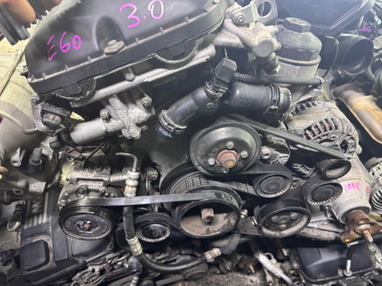 Engine + AT BMW M54B30 used in Sharjah — photo 2