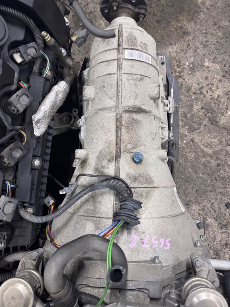 Engine + AT BMW N62B44 used in Sharjah — photo 2
