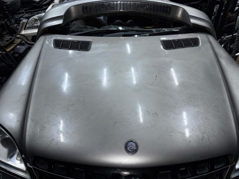Nose cut + Hood + Headlights Mercedes-Benz used in Sharjah — photo 4