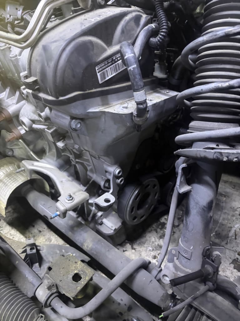Engine + AT Volkswagen CJZ used in Sharjah — photo 2