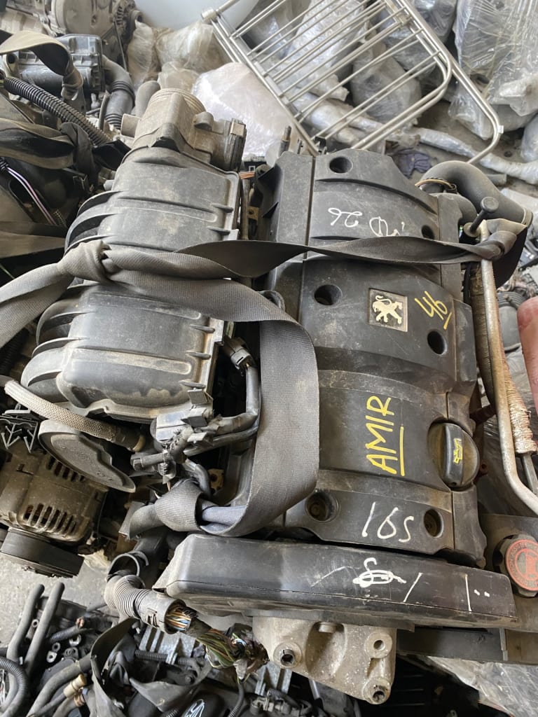 Engine + AT Peugeot NFU used in Sharjah — photo 2