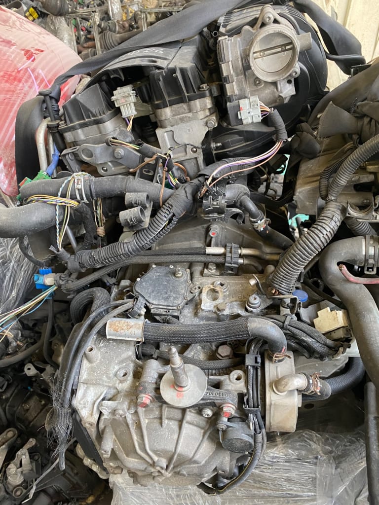 Engine + AT Peugeot NFU used in Sharjah — photo 4