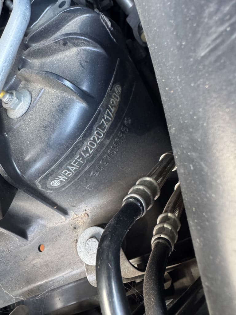 Engine + AT BMW 306D3 M54D30 used in Sharjah — photo 2