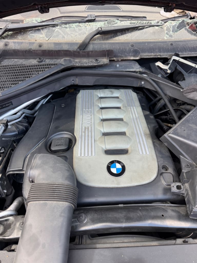 Engine + AT BMW 306D3 M54D30 used in Sharjah — photo 3