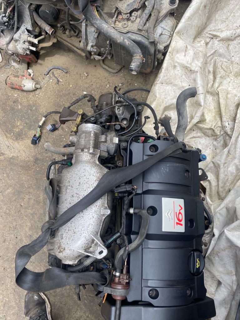 Engine + MT Peugeot NFS used in Sharjah — photo 2