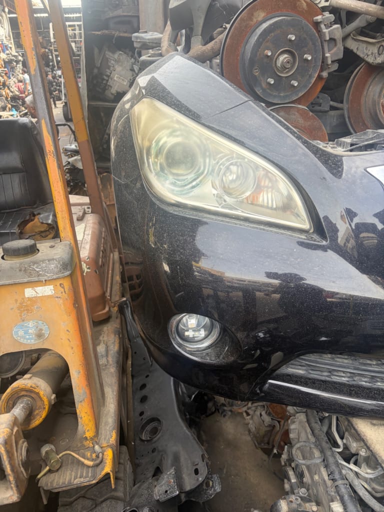 Nose cut Nissan Fuga used in Sharjah — photo 3